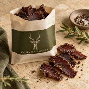 Common Impala Venison Biltong from Safari Skins